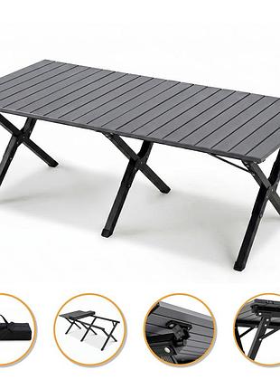 Раскладной туристический стол leobro camp black xl (lb-1070)