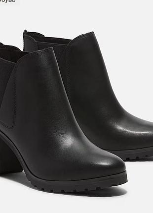 Демисезонные ботинки челси из натуральной мягкой кожи timberland