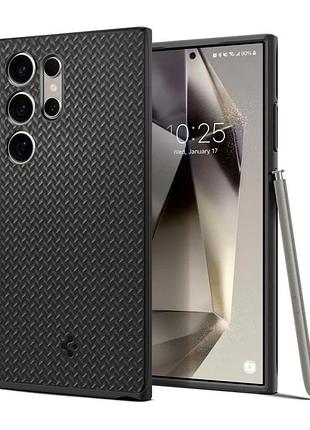 Защитный чехол spigen mag armor magfit для samsung galaxy s24 ultra с поддержкой magsafe, black