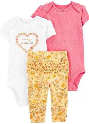 Комплект carters 3 в 1. 6m, 9m, 24m.