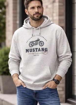Фірмова вінтажна кофта худі mustang xxl, великий розмір, оверсайз