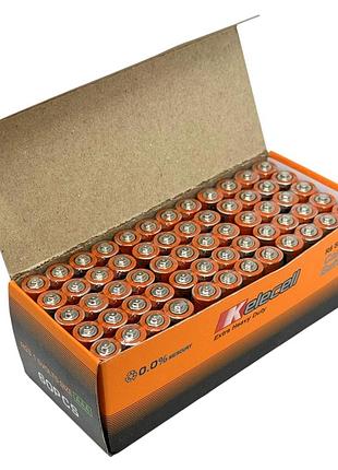 Батарейки пальчиковые мини kelecell heavy duty aaa 1.5v r03 солевые карбон-цинк carbon-zinc 60 шт