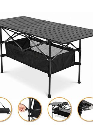 Раскладной туристический стол для пикника leobro 117x55x50 см (lb-1118)