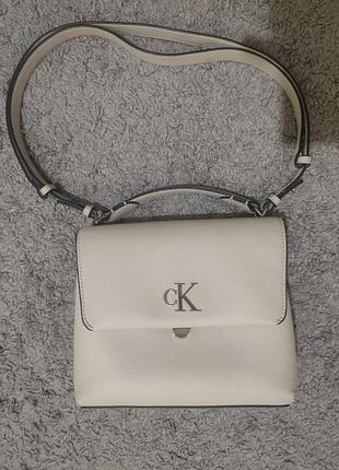 Сумка жіноча calvin klein світла