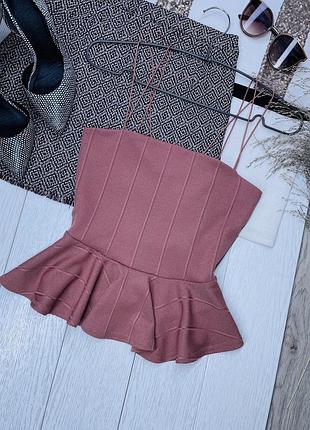 Літній топ new look s топ бюстьє з відрізною талією топ на тонких бретелях