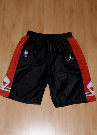 Баскетбольні спортивні jordan chicago bulls nba basketball dri-fit short traning under era nb original xxl (2xl)-3xl-4xl nike