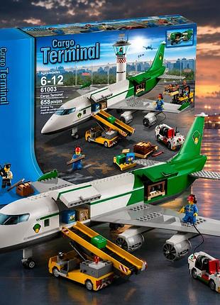 Конструктор cargo terminal airport вантажний термінал 658 деталей