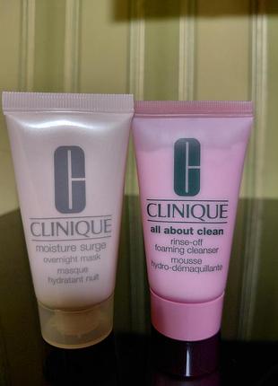 Clinique, мус для вмивання , маска для обличчя,   одним лотом