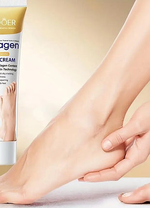 Питательный крем для ног sadoer collagen anti-aging foot cream, 60г