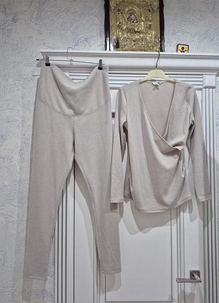 Вязаный костюм h&amp;m для беременных