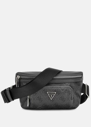 Поясна сумка milano guess бананка з логотипом