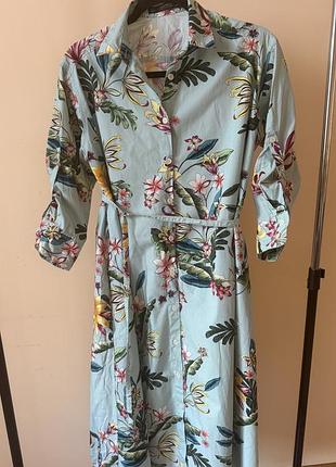 Сукня zara 100% cotton. s