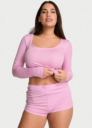 Женская пижама victoria’s secret кофта и шорты