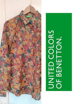 Котонова сорочка від united colour of benetton