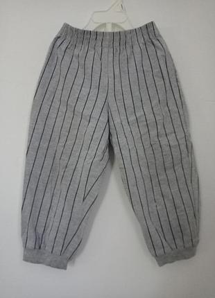 Брюки хлопья miniwear серые