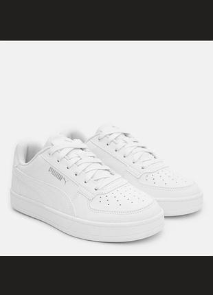 Белые кеды puma caven 2.0 перфорацией в очень красивом состоянии. 42 размер.