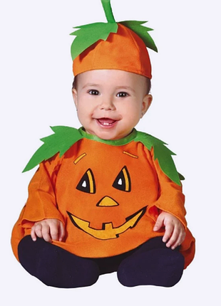 Костюм halloween тыквик тыква хелловин для малыша 12-18 мес р. 86