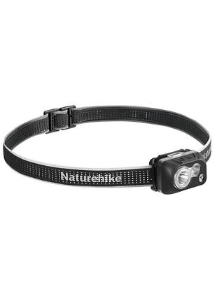 Ліхтар налобний naturehike cnk2300dq016, чорний