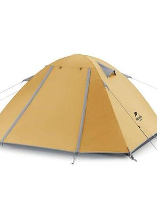 Намет тримісний naturehike p-series nh18z033-p 210t/65d, жовтий
