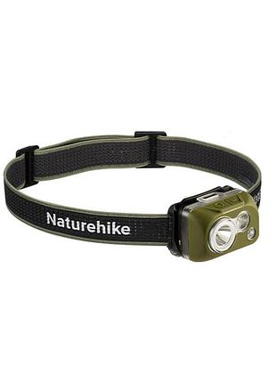 Ліхтар налобний naturehike cnk2300dq016, зелений
