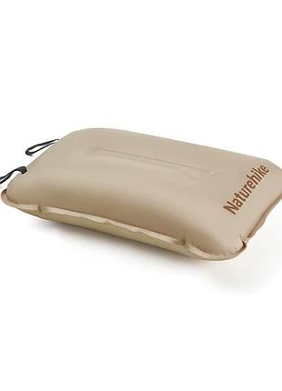 Подушка надувна naturehike nh17a001-l, 46 х 27 см, коричнева