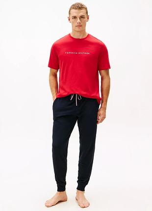 Чоловіча піжама tommy hilfiger футболка та джогери