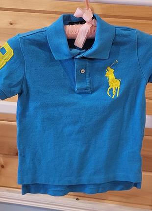 Детская футболка поло polo ralph lauren
