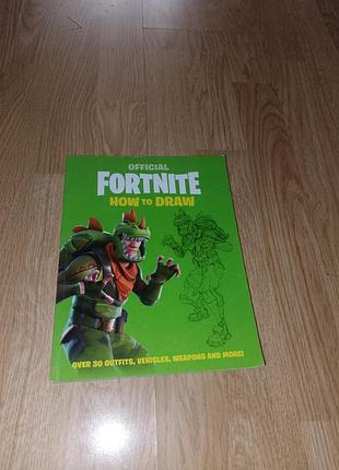 Книга fortnite how to draw скетчбук рисования фортнайт