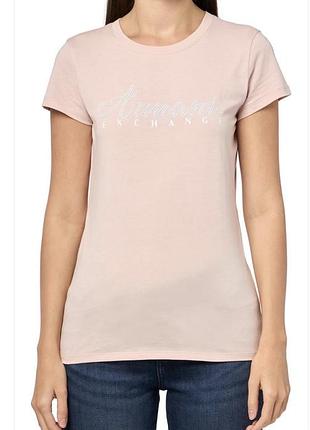 Нова футболка armani exchange xxl script logo