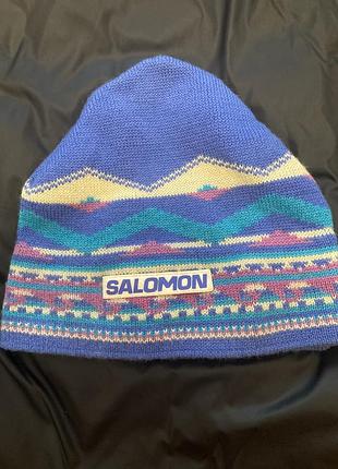 Вінтажна вовняна шапка solomon
