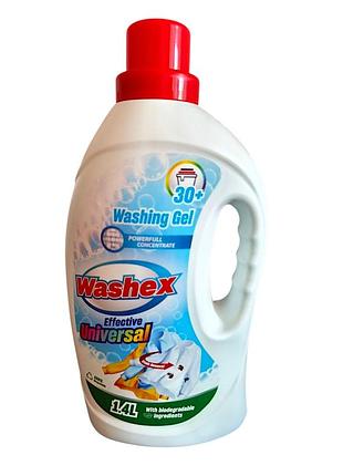 Гель для стирки washex universal универсальный 1,4 л 0176