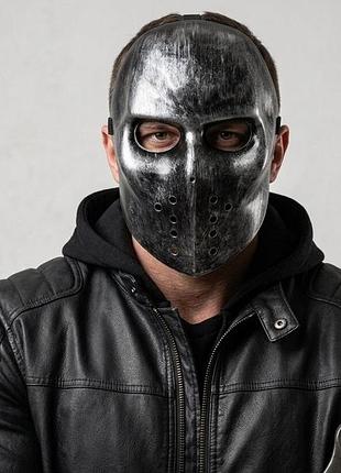 Карнавальная маска хокейна убийцы на хэллоуин death race abc