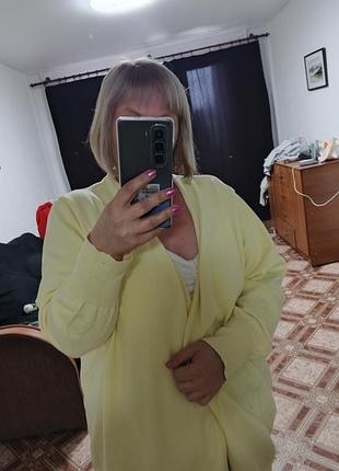 Кардиган накидка на сукню платье батал кардіган кофта  великого розміру жіноча.