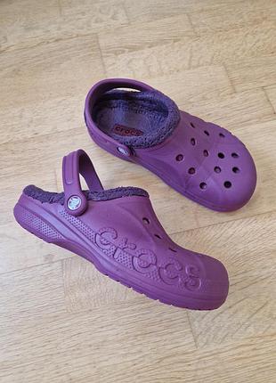Шлепанцы кроксы сабо crocs (m6 w8) размер 38-39 оригинал