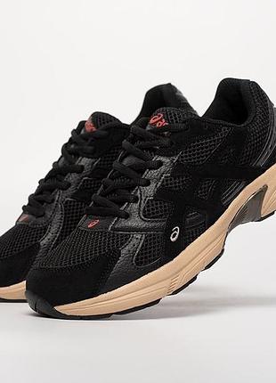 Стильні кросівки asics gel-1130 black/sand