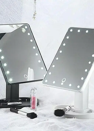 Зеркало с led подсветкой прямоугольное 22 led диода