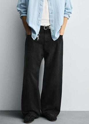 Джинси zara super baggy, баггі, розмір 36