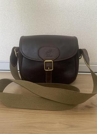 Шкіряна сумка крос- боді  artesanía f. expósito (іспанія) / saddle bag