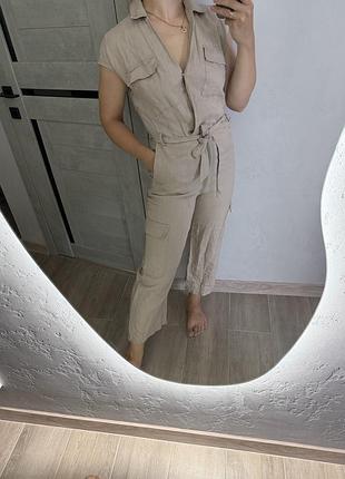 Комбінезон льон від mango