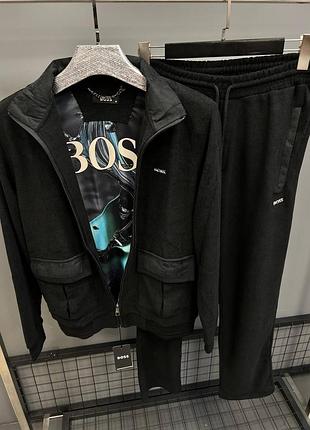Качественный мужской спортивный костюм boss