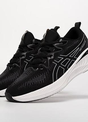 Стильні кросівки asics gel-cumulus 25 black white
