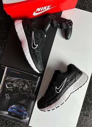 Чоловічі кросівки nike p-6000 m black white