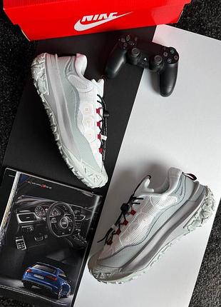 Чоловічі кросівки nike acg mountain fly 2 low grey white