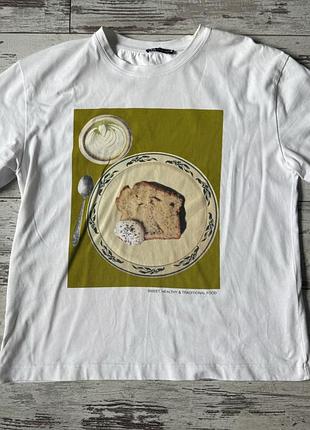 Футболка zara, жіноча