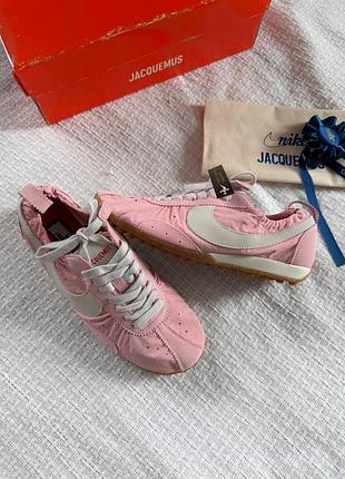 Жіночі кросівки nike x jacquemus moon shoe sp  aluminum pink sail