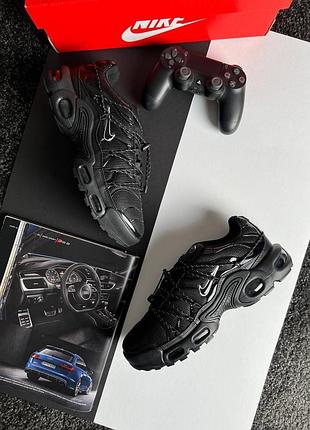 Чоловічі кросівки nike air max plus tn lace toggle black