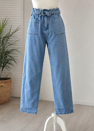 Джинсы женские zara, бегги джинсы