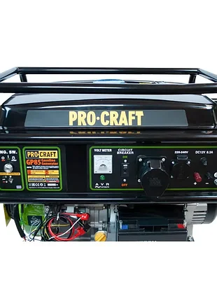 Генератор бензиновый procraft gp85 universal 2