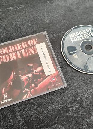 Диск soldier of fortune (pc)