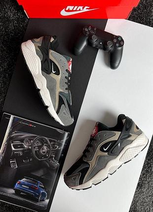 Чоловічі кросівки nike air huarache grey black